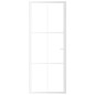 vidaXL Puerta interior vidrio EGS y aluminio blanco 83x201,5 cm vidaXL Puerta interior vidrio EGS y aluminio blanco 83x201,5 cm