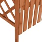 vidaXL Pérgola con puerta madera maciza de abeto 116x40x204 cm vidaXL Pérgola con puerta madera maciza de abeto 116x40x204 cm