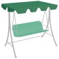 vidaXL Dosel de repuesto columpio de jardín verde 188/168x145/110 cm vidaXL Dosel de repuesto columpio de jardín verde 188/168x145/110 cm