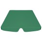 vidaXL Dosel de repuesto columpio de jardín verde 188/168x145/110 cm vidaXL Dosel de repuesto columpio de jardín verde 188/168x145/110 cm
