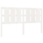 vidaXL Cabecero de cama madera maciza de pino blanco 165,5x4x100 cm vidaXL Cabecero de cama madera maciza de pino blanco 165,5x4x100 cm
