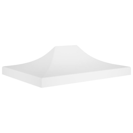 vidaXL Techo de carpa para celebraciones blanco 4x3 m 270 g/m²