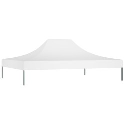 vidaXL Techo de carpa para celebraciones blanco 4x3 m 270 g/m²