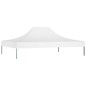 vidaXL Techo de carpa para celebraciones blanco 4x3 m 270 g/m²