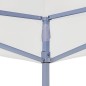 vidaXL Techo de carpa para celebraciones blanco 4x3 m 270 g/m²