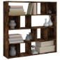 vidaXL Estantería/divisor de espacios roble ahumado 105x24x102 cm vidaXL Estantería/divisor de espacios roble ahumado 105x24x102 cm
