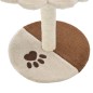 vidaXL Rascador para gatos con poste de sisal 40 cm beige y marrón vidaXL Rascador para gatos con poste de sisal 40 cm beige y marrón