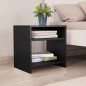 vidaXL Mesitas de noche 2 uds madera contrachapada negro 40x30x40 cm vidaXL Mesitas de noche 2 uds madera contrachapada negro 40x30x40 cm
