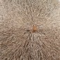 Sombrilla de bambú con tejado de hojas de plátano 270 cm Sombrilla de bambú con tejado de hojas de plátano 270 cm