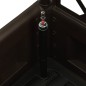 vidaXL Arriate con enrejado y sistema de riego automático moca vidaXL Arriate con enrejado y sistema de riego automático moca