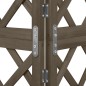 vidaXL Enrejado de esquina madera maciza de abeto gris 50x50x145 cm vidaXL Enrejado de esquina madera maciza de abeto gris 50x50x145 cm