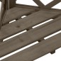vidaXL Enrejado de esquina madera maciza de abeto gris 50x50x145 cm vidaXL Enrejado de esquina madera maciza de abeto gris 50x50x145 cm