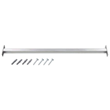 vidaXL Barra de seguridad ajustable para ventana 710-1200 mm