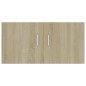 vidaXL Armario de pared madera ingeniería roble Sonoma 80x39x40 cm
