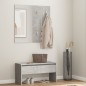 vidaXL Set de muebles de recibidor madera contrachapada gris hormigón vidaXL Set de muebles de recibidor madera contrachapada gris hormigón