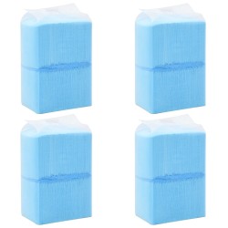 vidaXL Empapadores para mascota 400 unidades 45x33 cm textil no tejido