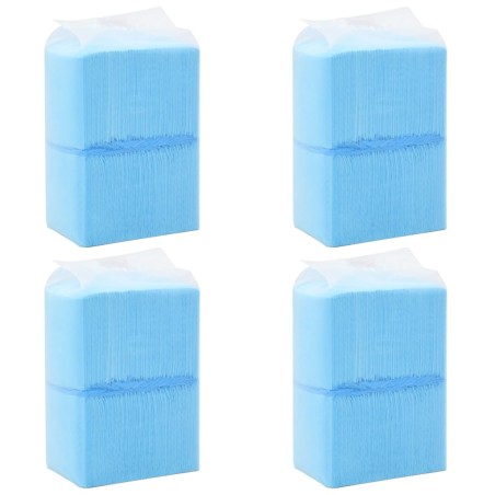 vidaXL Empapadores para mascota 400 unidades 45x33 cm textil no tejido