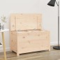 vidaXL Banco de madera maciza de pino 80x41x77 cm vidaXL Banco de madera maciza de pino 80x41x77 cm