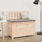 vidaXL Banco de madera maciza de pino 80x41x77 cm vidaXL Banco de madera maciza de pino 80x41x77 cm