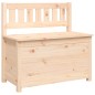 vidaXL Banco de madera maciza de pino 80x41x77 cm vidaXL Banco de madera maciza de pino 80x41x77 cm