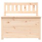 vidaXL Banco de madera maciza de pino 80x41x77 cm vidaXL Banco de madera maciza de pino 80x41x77 cm