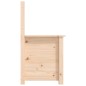 vidaXL Banco de madera maciza de pino 80x41x77 cm vidaXL Banco de madera maciza de pino 80x41x77 cm