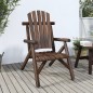 vidaXL Silla de jardín madera maciza de abeto 68x86x103 vidaXL Silla de jardín madera maciza de abeto 68x86x103