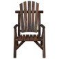 vidaXL Silla de jardín madera maciza de abeto 68x86x103 vidaXL Silla de jardín madera maciza de abeto 68x86x103