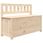 vidaXL Banco de madera maciza de pino 110x41x76,5 cm vidaXL Banco de madera maciza de pino 110x41x76,5 cm