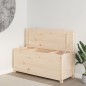 vidaXL Banco de madera maciza de pino 110x41x76,5 cm vidaXL Banco de madera maciza de pino 110x41x76,5 cm