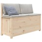 vidaXL Banco de madera maciza de pino 110x41x76,5 cm vidaXL Banco de madera maciza de pino 110x41x76,5 cm