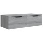 vidaXL Armario de pared madera contrachapada gris Sonoma 68x30x20 cm
