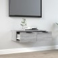 vidaXL Armario de pared madera contrachapada gris Sonoma 68x30x20 cm