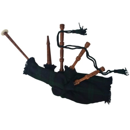 vidaXL Gaita escocesa para niños Highland Royal Steward negro