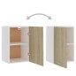 vidaXL Armario colgante cocina madera ingeniería roble 39,5x31x60 cm vidaXL Armario colgante cocina madera ingeniería roble 39,5x31x60 cm