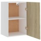 vidaXL Armario colgante cocina madera ingeniería roble 39,5x31x60 cm vidaXL Armario colgante cocina madera ingeniería roble 39,5x31x60 cm