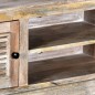 vidaXL Mueble para la TV de madera maciza de mango
