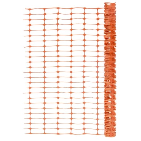 vidaXL Valla de jardín naranja 50 m
