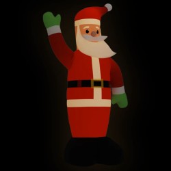 vidaXL Papá Noel inflable con luces LED 620 cm