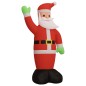 vidaXL Papá Noel inflable con luces LED 620 cm vidaXL Papá Noel inflable con luces LED 620 cm