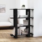 vidaXL Estantería/divisor de espacios negro 100x30x123,5 cm vidaXL Estantería/divisor de espacios negro 100x30x123,5 cm