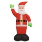 vidaXL Papá Noel inflable con luces LED 620 cm vidaXL Papá Noel inflable con luces LED 620 cm