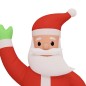 vidaXL Papá Noel inflable con luces LED 620 cm vidaXL Papá Noel inflable con luces LED 620 cm