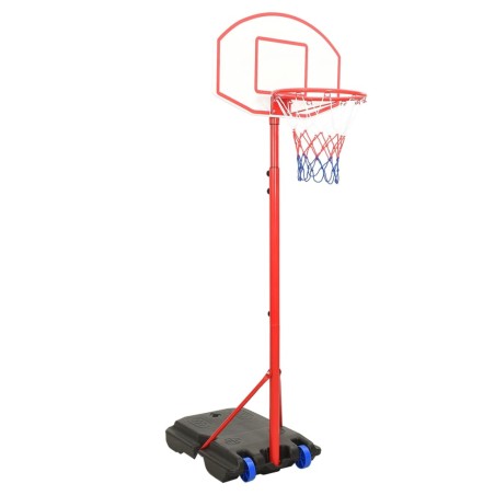 vidaXL Juego de baloncesto portátil ajustable 200-236 cm