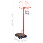 vidaXL Juego de baloncesto portátil ajustable 200-236 cm vidaXL Juego de baloncesto portátil ajustable 200-236 cm