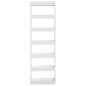 vidaXL Estantería/divisor de espacios blanco brillante 60x30x198 cm vidaXL Estantería/divisor de espacios blanco brillante 60x30x198 cm