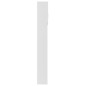 vidaXL Armario de lavadora madera contrachapada blanco 64x25,5x190 cm