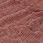 vidaXL Manta de algodón burdeos 125x150 cm vidaXL Manta de algodón burdeos 125x150 cm