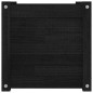 vidaXL Jardineras 2 uds madera maciza de pino negro 40x40x40 cm vidaXL Jardineras 2 uds madera maciza de pino negro 40x40x40 cm