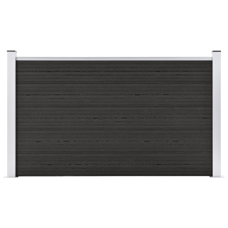 vidaXL Valla de jardín de WPC gris 180x105 cm vidaXL Valla de jardín de WPC gris 180x105 cm